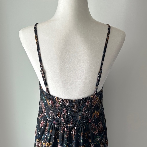 Natural Life Floral Maxi Dress - Black and Multicolor M - Picture 7 of 10